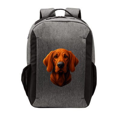 Redbone Coonhound Dog Vector Backpack