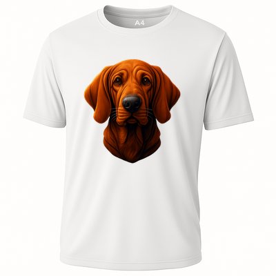 Redbone Coonhound Dog Performance Shirt