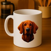 Redbone Coonhound Dog Mug