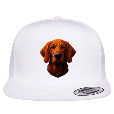 Redbone Coonhound Dog Flatbill Hat