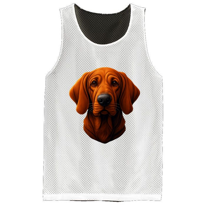 Redbone Coonhound Dog Mesh Reversible Basketball Jersey Tank