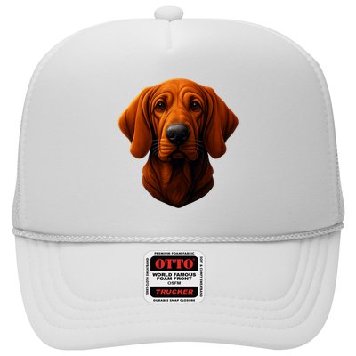 Redbone Coonhound Dog Trucker Hat