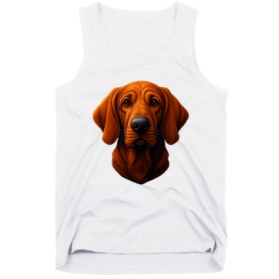 Redbone Coonhound Dog Tank Top