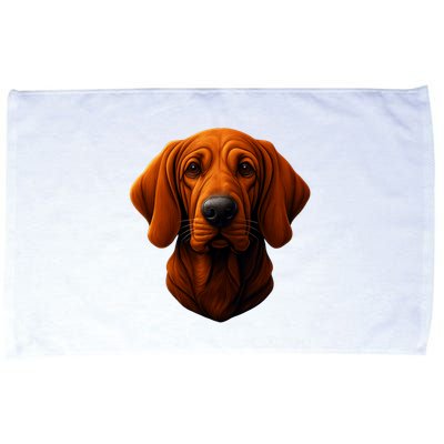 Redbone Coonhound Dog Microfiber Hand Towel