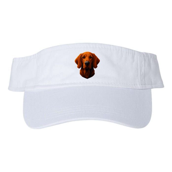 Redbone Coonhound Dog Visor