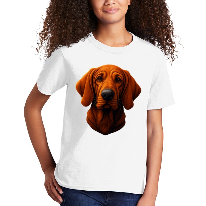 Redbone Coonhound Dog Kids T-Shirt