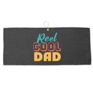 Reel Cool Dad Large Microfiber Waffle Golf Towel