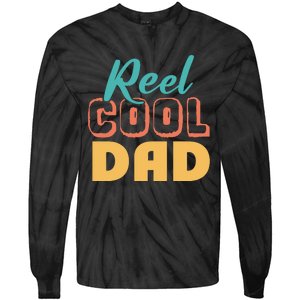 Reel Cool Dad Tie-Dye Long Sleeve Shirt