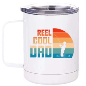 Reel Cool Dad 12 oz Stainless Steel Tumbler Cup