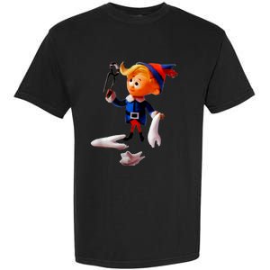 Retro Christmas Dentist Hermey The Elf Garment-Dyed Heavyweight T-Shirt