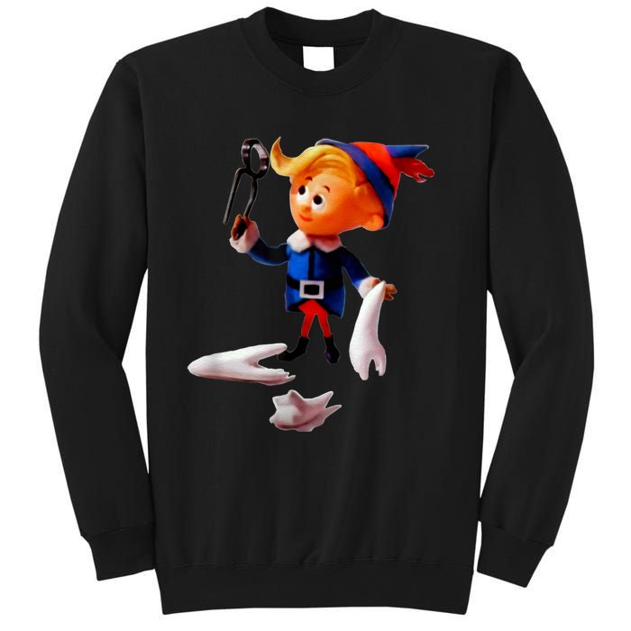 Retro Christmas Dentist Hermey The Elf Sweatshirt