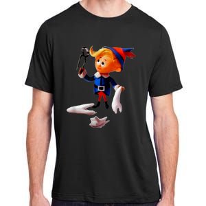 Retro Christmas Dentist Hermey The Elf Adult ChromaSoft Performance T-Shirt