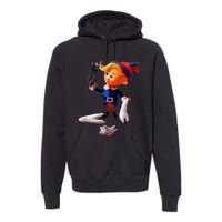 Retro Christmas Dentist Hermey The Elf Premium Hoodie