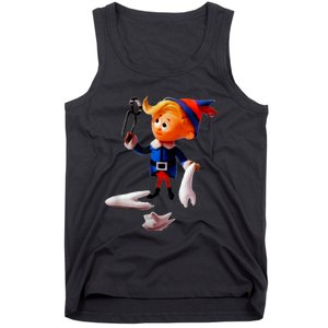 Retro Christmas Dentist Hermey The Elf Tank Top