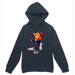 Retro Christmas Dentist Hermey The Elf Urban Pullover Hoodie