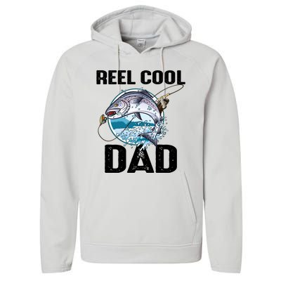 Reel Cool Dad Performance Fleece Hoodie