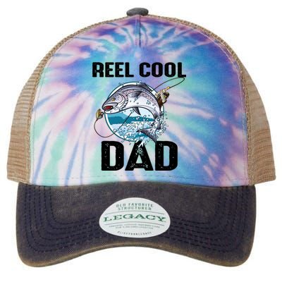 Reel Cool Dad Legacy Tie Dye Trucker Hat