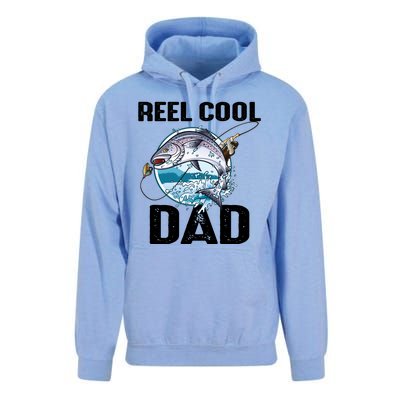 Reel Cool Dad Unisex Surf Hoodie