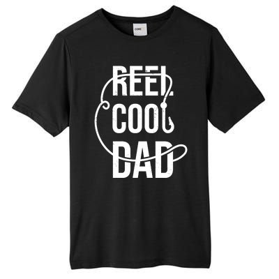 Reel Cool Dad Fishing Lover Gift Tall Fusion ChromaSoft Performance T-Shirt