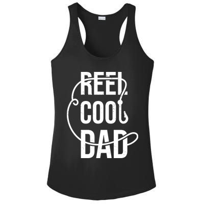 Reel Cool Dad Fishing Lover Gift Ladies PosiCharge Competitor Racerback Tank