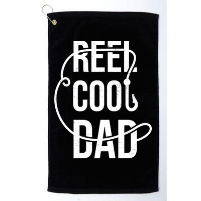 Reel Cool Dad Fishing Lover Gift Golf Towel