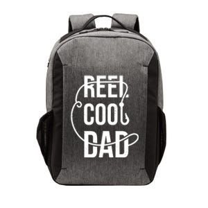 Reel Cool Dad Fishing Lover Gift Vector Backpack