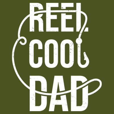 Reel Cool Dad Fishing Lover Gift T-Shirt