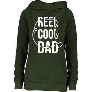 Reel Cool Dad Fishing Lover Gift Womens Funnel Neck Pullover Hood