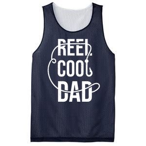 Reel Cool Dad Fishing Lover Gift Mesh Reversible Basketball Jersey Tank