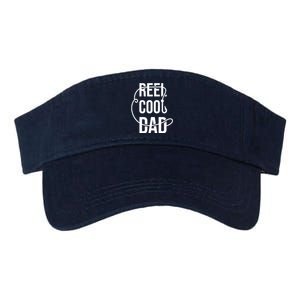 Reel Cool Dad Fishing Lover Gift Valucap Bio-Washed Visor