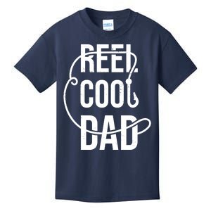 Reel Cool Dad Fishing Lover Gift Kids T-Shirt