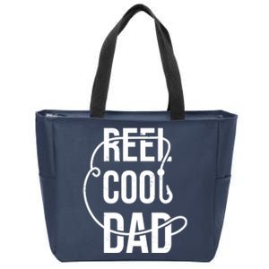 Reel Cool Dad Fishing Lover Gift Zip Tote Bag