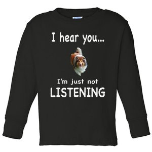 Rough Collie Dog Rough Collie Toddler Long Sleeve Shirt