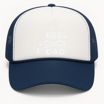 Reel Cool Dad Fishing Daddy Fathers Day Trucker Hat