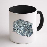 Realistic Car Engine Mug