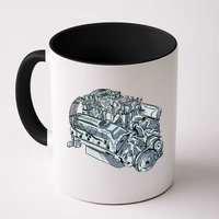 Realistic Car Engine Mug