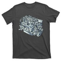 Realistic Car Engine T-Shirt