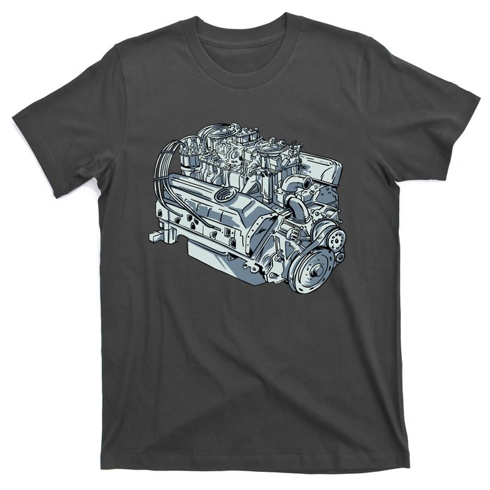 Realistic Car Engine T-Shirt