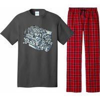 Realistic Car Engine Pajama Set