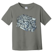 Realistic Car Engine Toddler T-Shirt