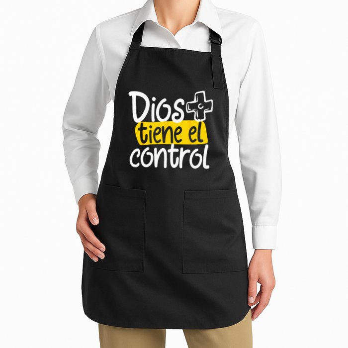 Regalo Cristiano En Espanol Christian Spanish Dios Tiene Con Apron