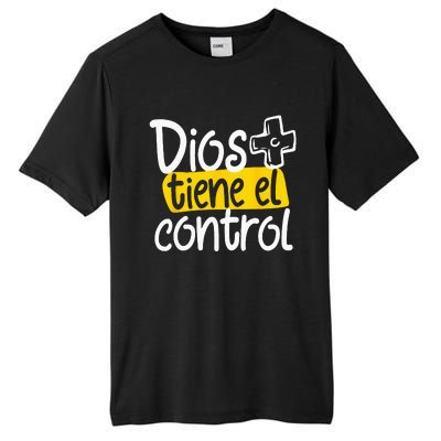 Regalo Cristiano En Espanol Christian Spanish Dios Tiene Con Tall Fusion ChromaSoft Performance T-Shirt