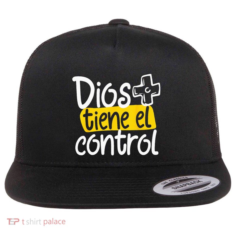 Regalo Cristiano En Espanol Christian Spanish Dios Tiene Con Flatbill Hat