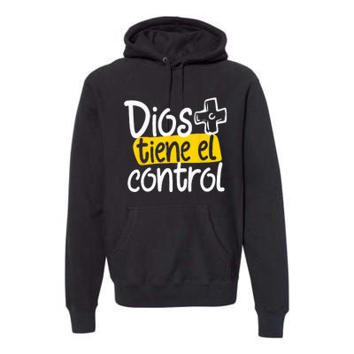 Regalo Cristiano En Espanol Christian Spanish Dios Tiene Con Premium Hoodie