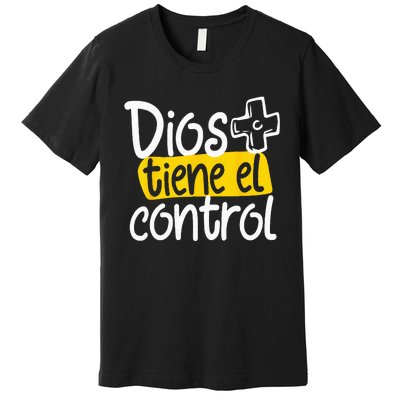 Regalo Cristiano En Espanol Christian Spanish Dios Tiene Con Premium T-Shirt