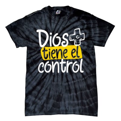 Regalo Cristiano En Espanol Christian Spanish Dios Tiene Con Tie-Dye T-Shirt