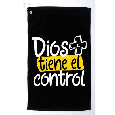 Regalo Cristiano En Espanol Christian Spanish Dios Tiene Con Golf Towel