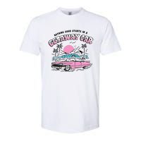 Retro Car Enthusiast Classic Design Softstyle CVC T-Shirt