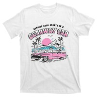 Retro Car Enthusiast Classic Design T-Shirt