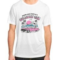 Retro Car Enthusiast Classic Design Adult ChromaSoft Performance T-Shirt